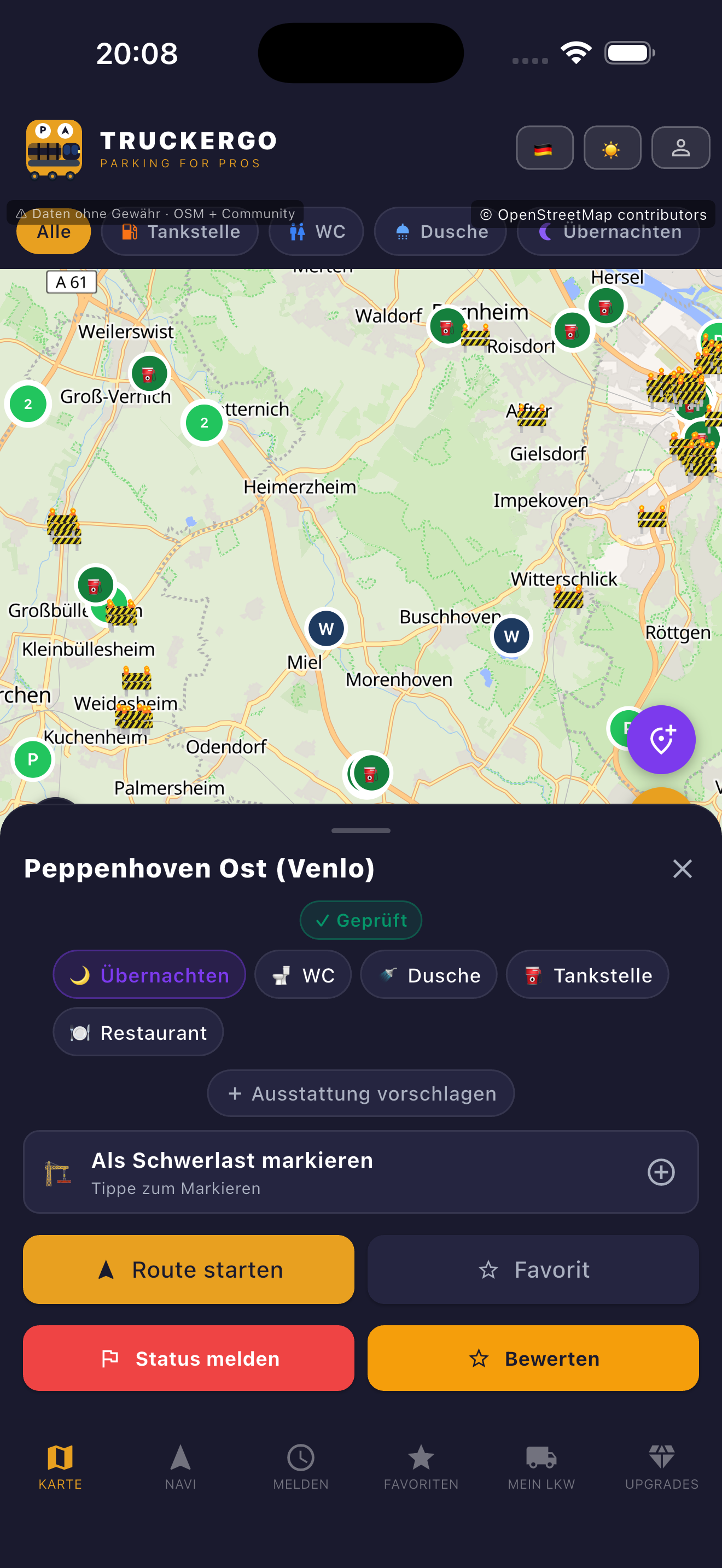Parkplatz Details